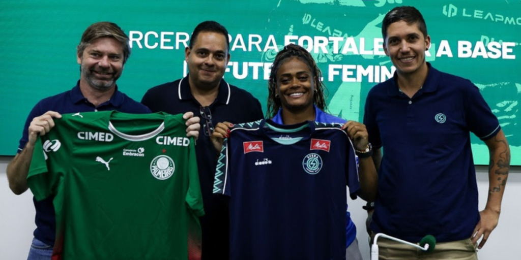 Palmeiras e Sfera firmam parceria para fortalecer categorias de base do futebol feminino