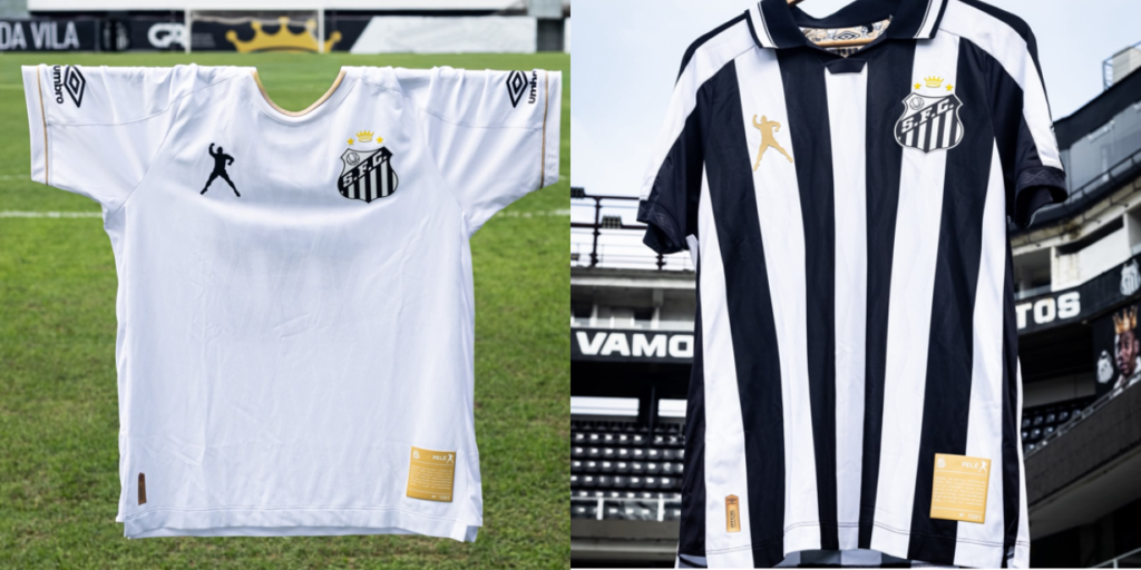 Santos, Umbro e marca Pelé se unem em coleção inédita para os torcedores