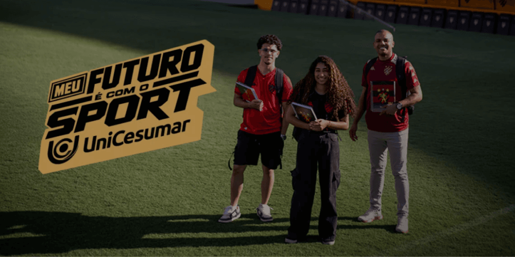 Sport e Unicesumar ampliam acordo de patrocínio com inclusão de crédito estudantil